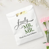 Schließlich Herr und Herr Wedding Empfang Geschenktütchen (Versiegelt)