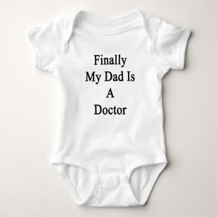 Schließlich ist mein Vater ein Doktor Baby Strampler
