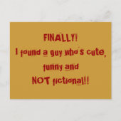 Schließlich Postkarte (Vorderseite)