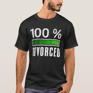 Schließlich Scheidung von geschieden Party Ex Ehem T-Shirt