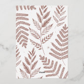 Schließlich | Snapshot Foto Save the Date Folieneinladung (Rückseite)