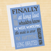 Schließlich Verheiratet Ihren Hintergrund Hochzeit Einladung