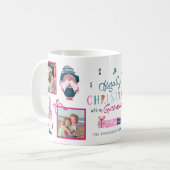 Schließlich Weihnachten mit meinen Gnomen Spaß vie Kaffeetasse (Vorderseite Links)