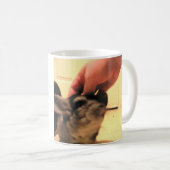 Schließlich Zuhause-Chinchilla-Tassen-Paprikas Kaffeetasse (VorderseiteRechts)