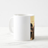 Schließlich Zuhause-Chinchilla-Tassen-Paprikas Kaffeetasse (Vorderseite Links)