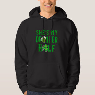 Schließt meinen Betrunkeneren Halblangen Schläfche Hoodie