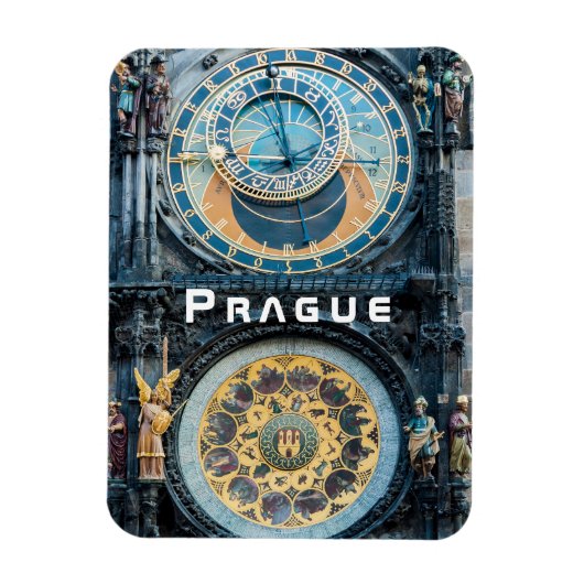 Schließung an der Astronomischen Uhr Prag - Tschec Magnet (Vertikal)
