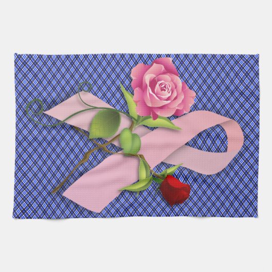 Schließung der Brustkrebserkrankung Geschirrtuch (Horizontal)