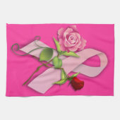 Schließung der Brustkrebserkrankung Geschirrtuch (Horizontal)