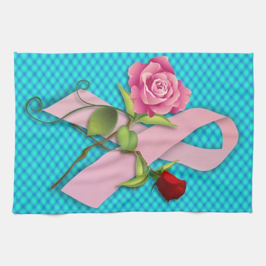 Schließung der Brustkrebserkrankung Handtuch (Horizontal)