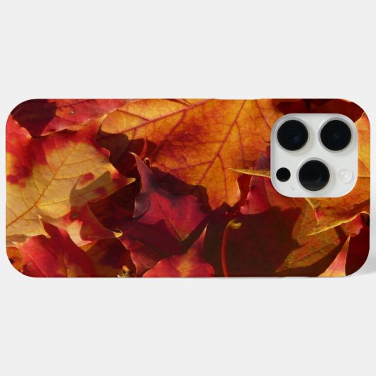 Schließung der Herbstblätter Case-Mate iPhone Hülle (Rückseite (Horizontal))