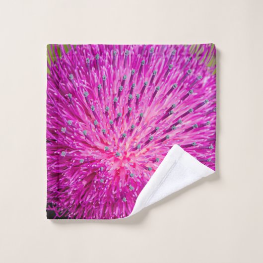 Schließung der Milchdistel Badhandtuch Set (Waschlappen)