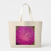 Schließung der Milchdistel Jumbo Stoffbeutel (Rückseite)