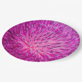 Schließung der Milchdistel Pappteller (Schrägansicht)