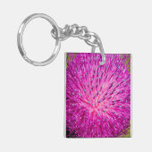 Schließung der Milchdistel Schlüsselanhänger (Vorderseite links)