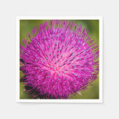 Schließung der Milchdistel Serviette (Vorderseite)