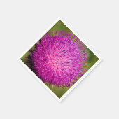 Schließung der Milchdistel Serviette (Ecke)