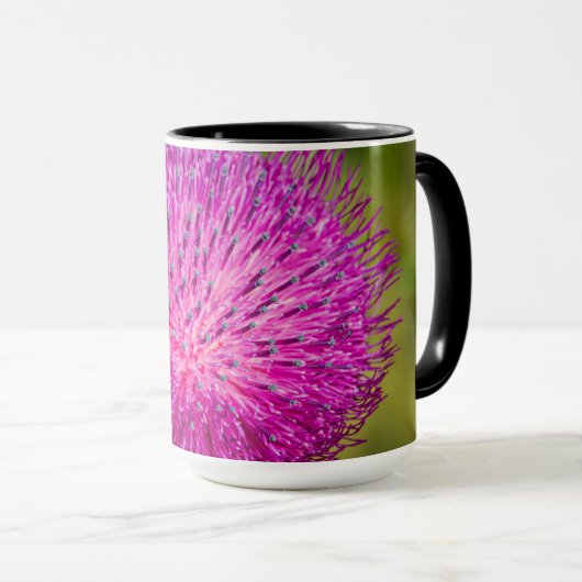 Schließung der Milchdistel Tasse (VorderseiteRechts)