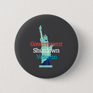 Schließung der Regierung Veteran Button