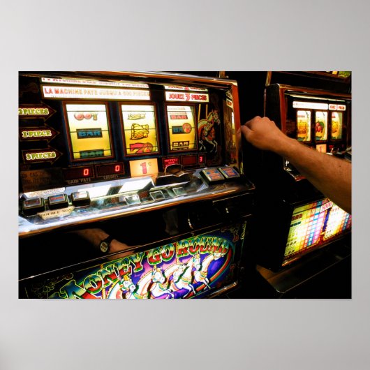 Schließung der Schlitzmaschine Poster (Vorne)