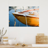 Schließung des aufgehängten Bootes Poster (Küche)