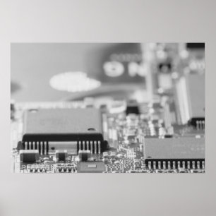 Schließung des Computers Poster