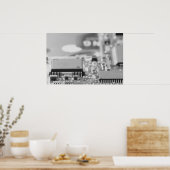 Schließung des Computers Poster (Küche)