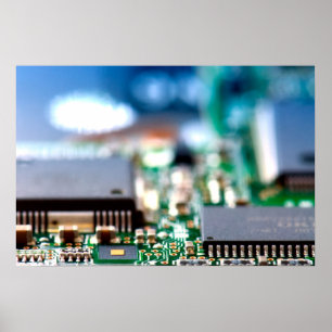 Schließung des Computers Poster