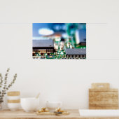 Schließung des Computers Poster (Küche)
