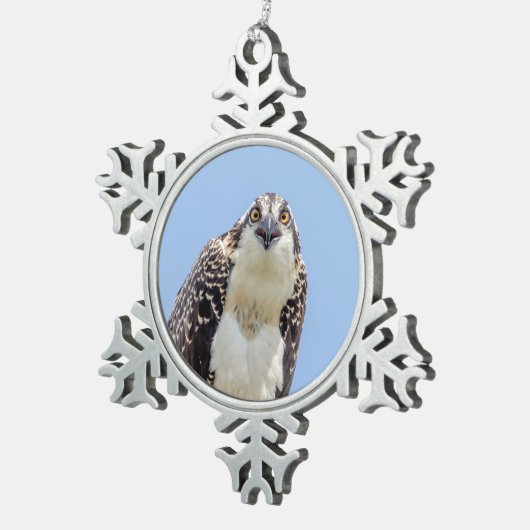 Schließung eines Jugendorgys Schneeflocken Zinn-Ornament (Rechts)