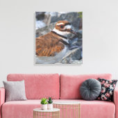 Schließung eines Killerschiffs auf den Felsen Leinwanddruck (Insitu (Wohnzimmer))