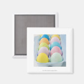 Schließung farbiger Ostereier Magnet (Vorderseite/Rückseite)