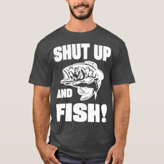 Schließung und Fischfang Bass T-Shirt
