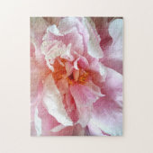 Schließung von blassrosa Peonies Puzzle (Vertikal)