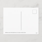 Schließung von Gelbbbrusträuchern auf Zweig Feiertagspostkarte (Rückseite)