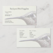 Schließung von Hummingbird Visitenkarte (Vorne/Hinten)