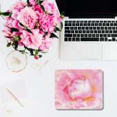 Schließung von Pink Peony Mousepad