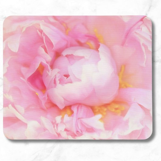 Schließung von Pink Peony Mousepad