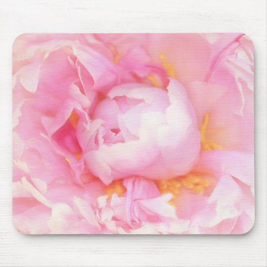 Schließung von Pink Peony Mousepad (Vorne)