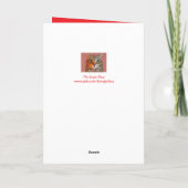 Schlimm oder Schön Lustige Katze Weihnachten (Rückseite)