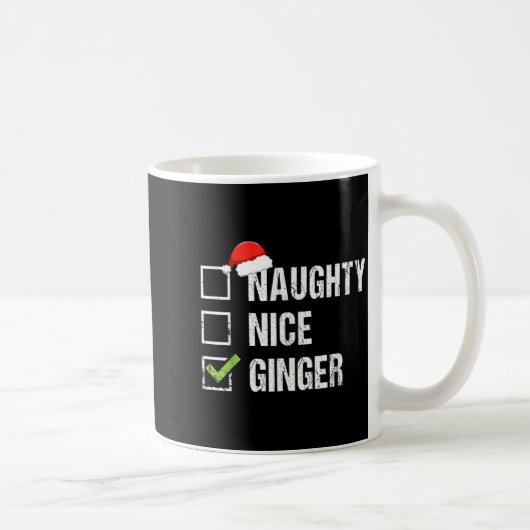 Schlimm Schöne Rote Rotschopf Weihnachtsmann Mütze Kaffeetasse (Rechts)