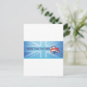 Schlimmer als Thatcher Postkarte (Stehend Vorderseite)