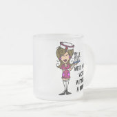 Schlimmer ohne Krankenschwester Mattglastasse (VorderseiteRechts)