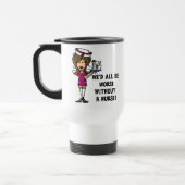 Schlimmer ohne Krankenschwester Reisebecher (Links)