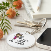 Schlimmer ohne Krankenschwester Schlüsselanhänger (Vorderseite rechts)