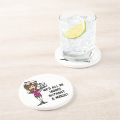 Schlimmer ohne Krankenschwester Untersetzer (Seite)