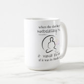 Schlimmer, wenn in fixen Breiten Funny Daten Kaffeetasse (VorderseiteRechts)