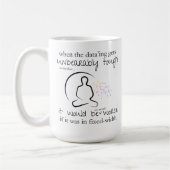 Schlimmer, wenn in fixen Breiten Funny Daten Kaffeetasse (Links)