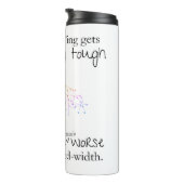 Schlimmer, wenn in fixen Breiten Funny Daten Thermosbecher (Nach rechts gedreht)
