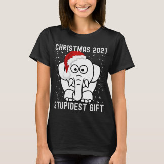 Schlimmeres weißes Elefantengeschenk für Erwachsen T-Shirt